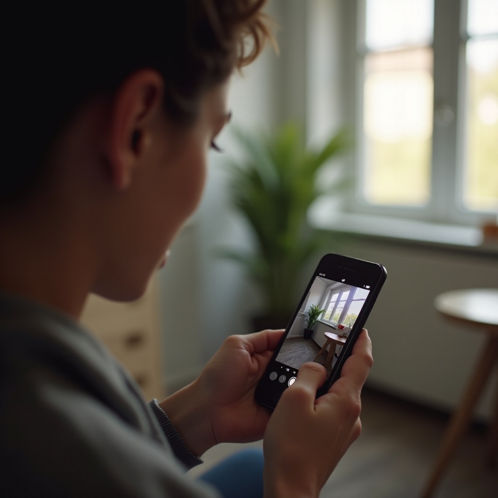 cámara en iphone borrosa