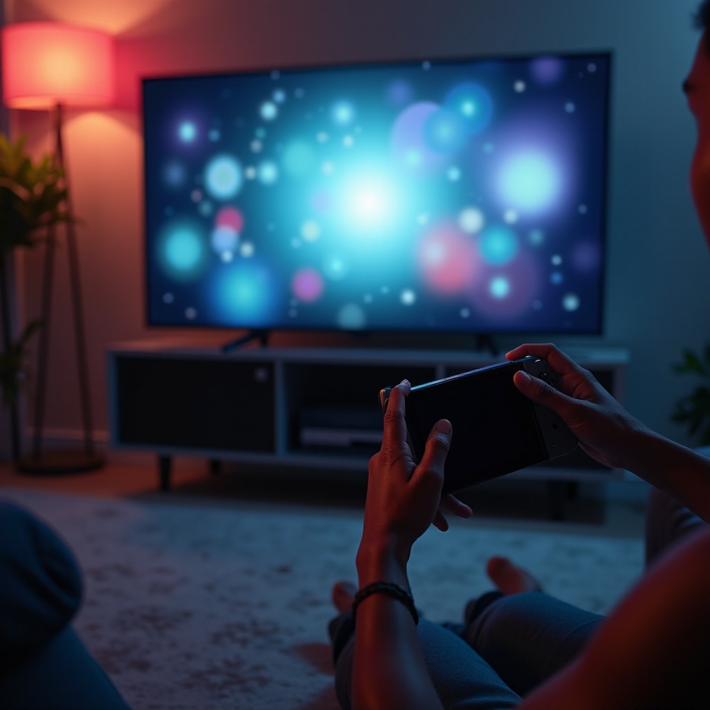 ikonekta ang nintendo switch oled sa tv