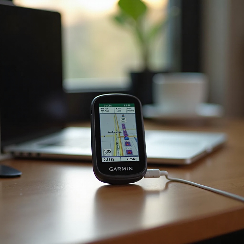 conectando un garmin zumo a un macbook air m3