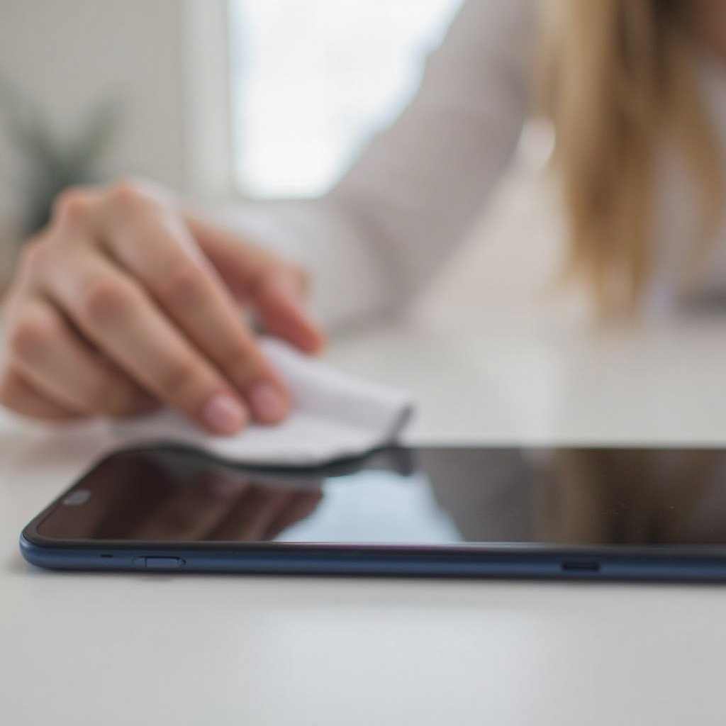 jak vyčistit chránič obrazovky iPhonu