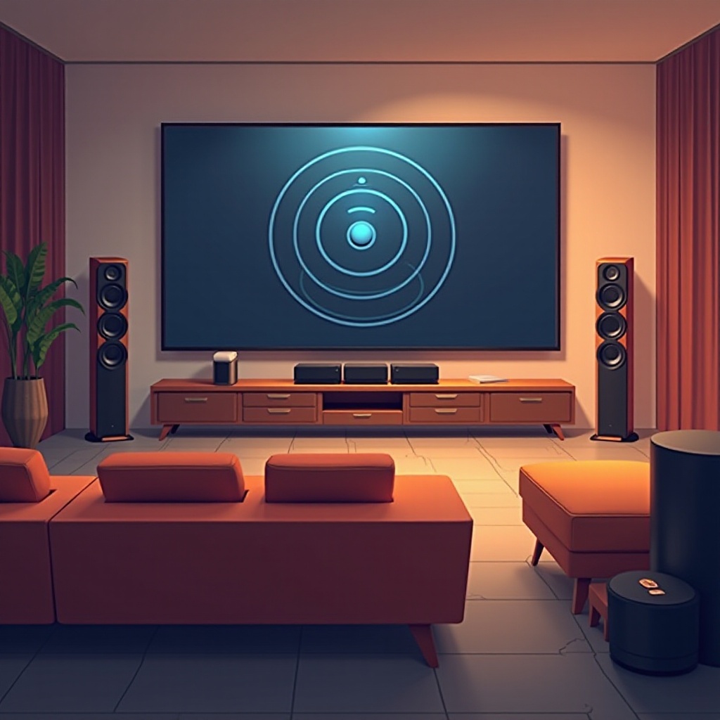 cómo hacer que todos los altavoces funcionen en sonido envolvente