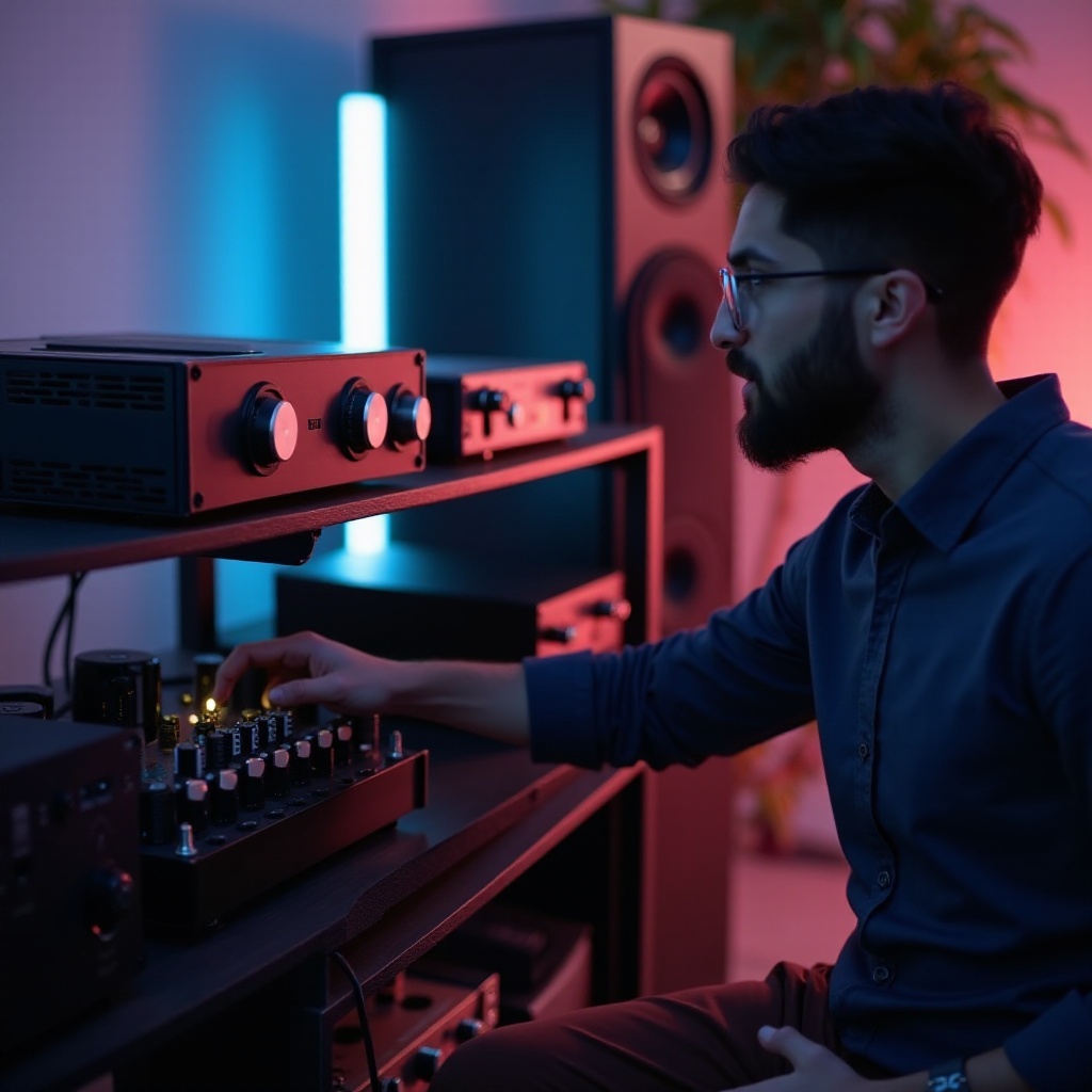 jak napájet pasivní reproduktor