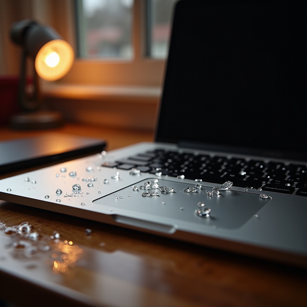nataponan ng tubig ang aking MacBook Pro