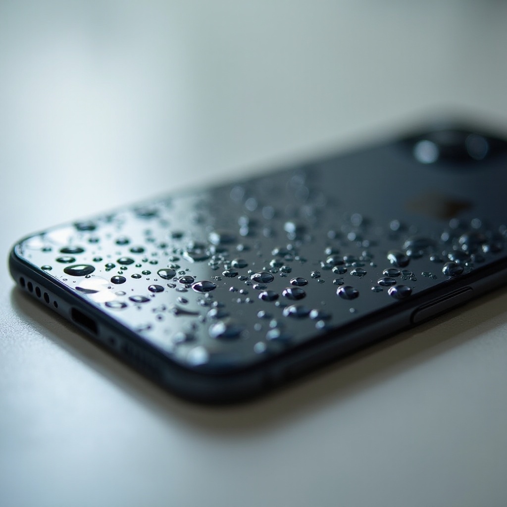 jak dostat vlhkost z iPhonu