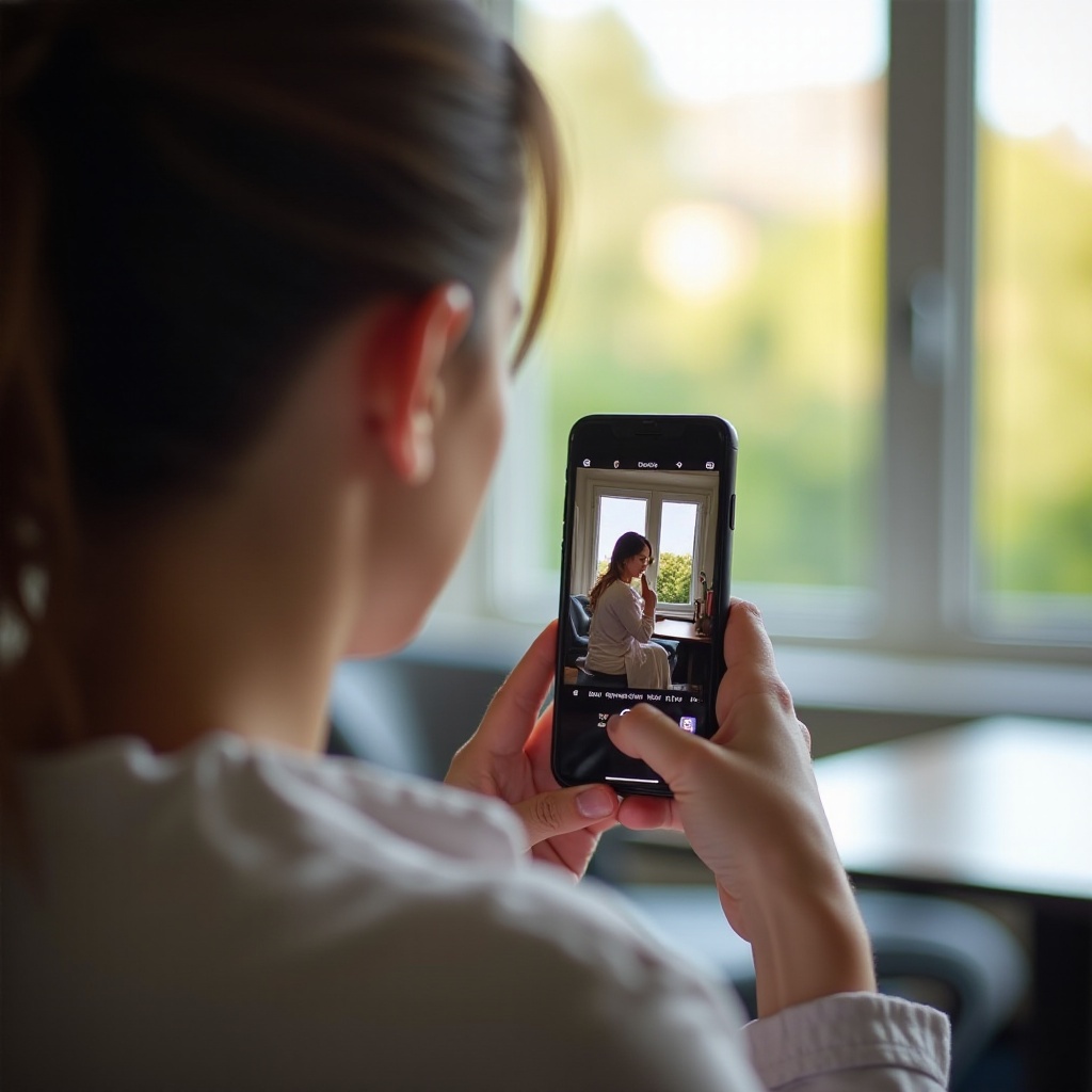 الكاميرا على الايفون ضبابية