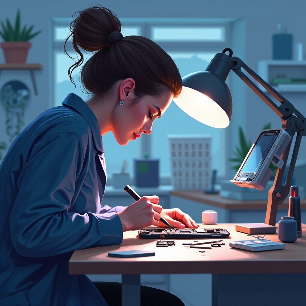 puerto de carga del iPhone roto