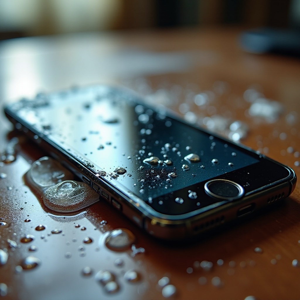 Můžete opravit telefon s poškozením vodou?
