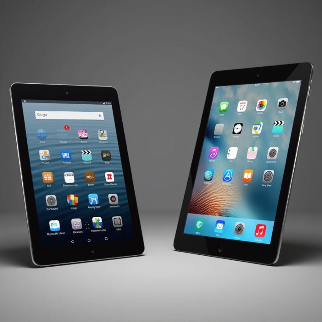 tableta Fire vs iPad