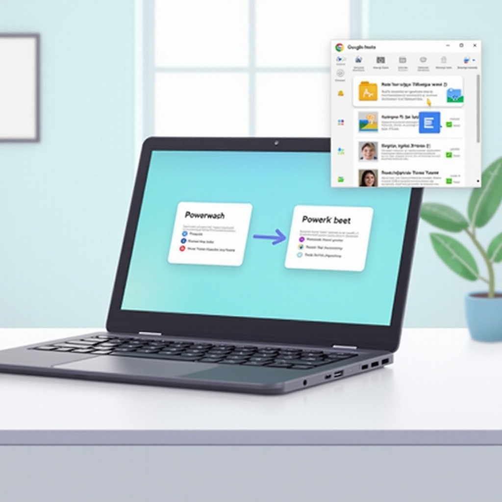 ¿El powerwashing de un Chromebook borra el historial de Google Keep?