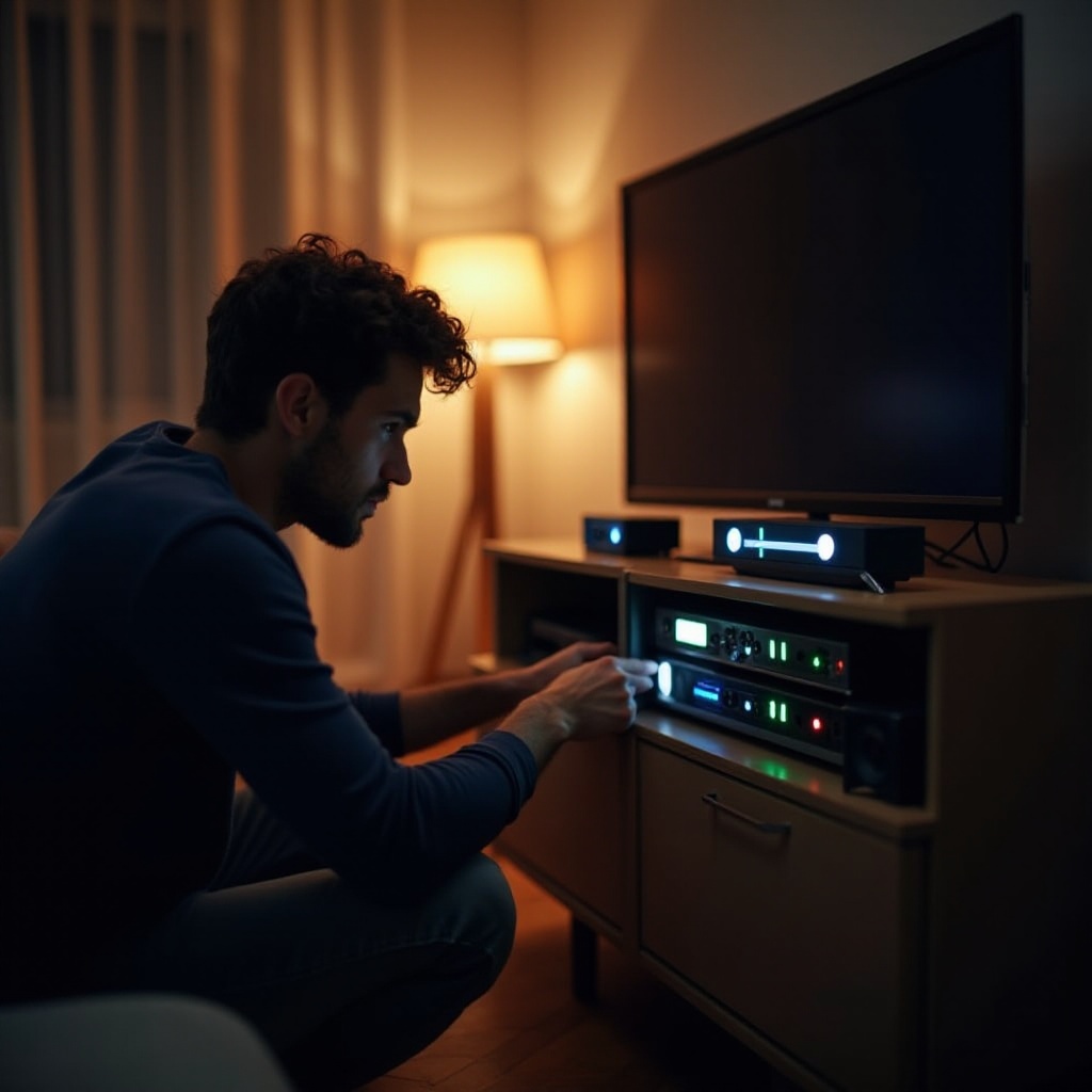 problémy se zvukem televize