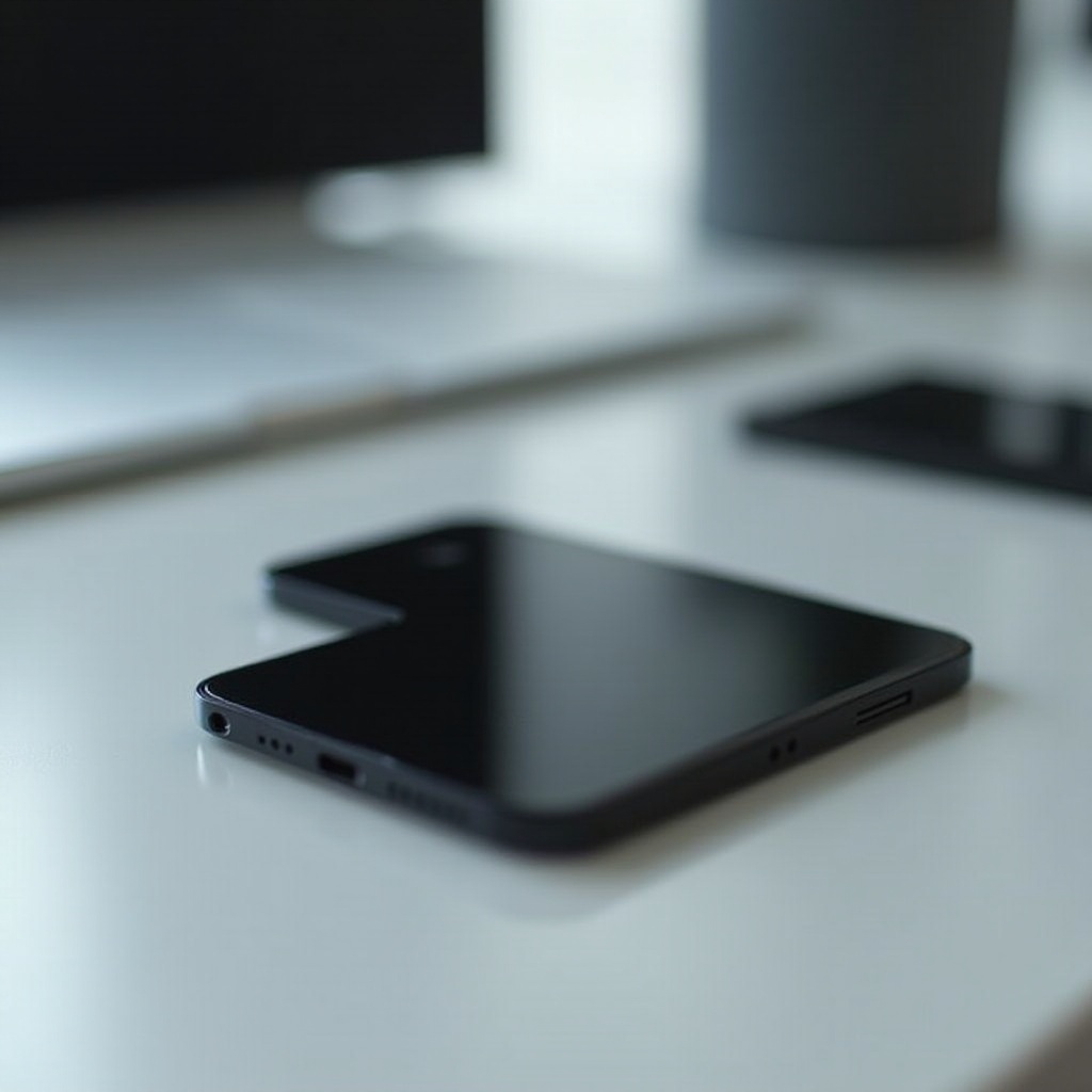 itim na patch sa screen ng iPhone