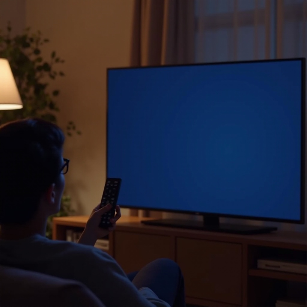 jak opravit televizi bez obrazu, ale se zvukem