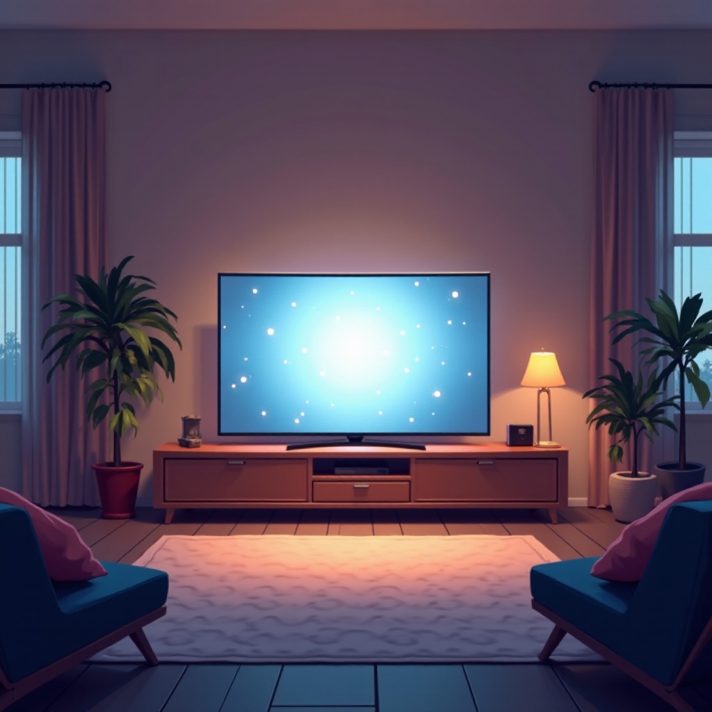 tcl roku tv blikající bílé světlo